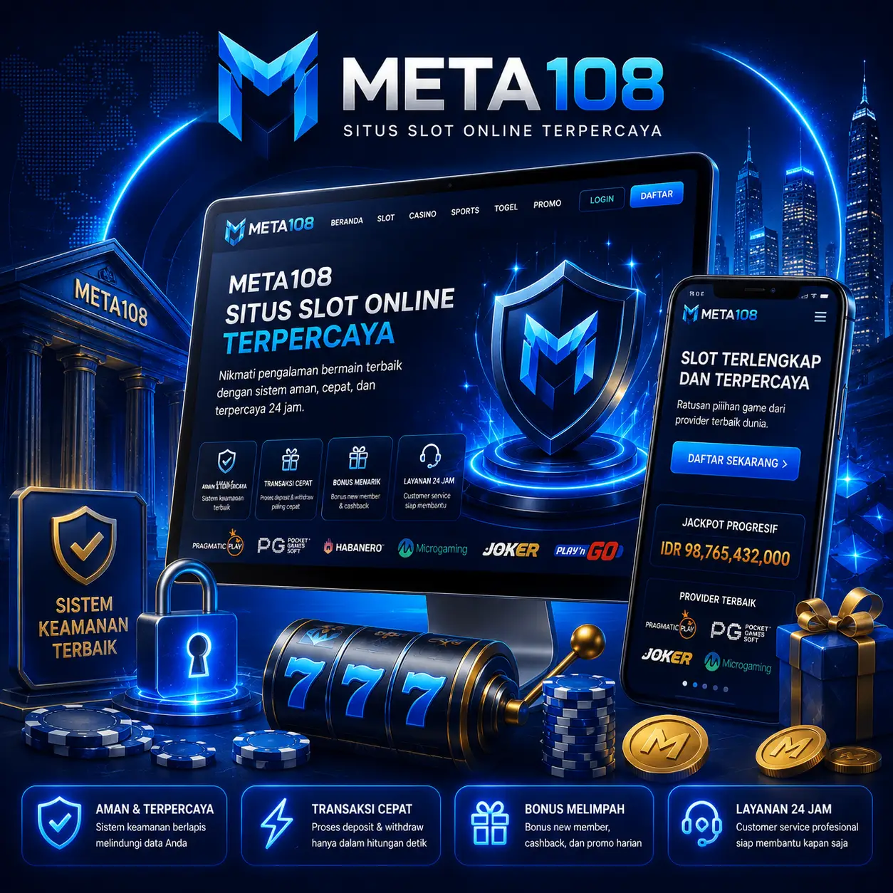 Meta108 Situs Meta108 Login Daftar dan Meta108 Slot Terpercaya